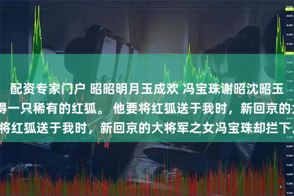 配资专家门户 昭昭明月玉成欢 冯宝珠谢昭沈昭玉柳如莹 春猎上，太子猎得一只稀有的红狐。 他要将红狐送于我时，新回京的大将军之女冯宝珠却拦下。