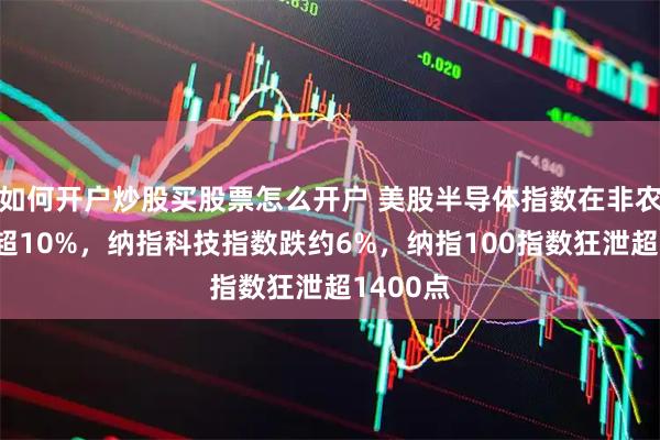 如何开户炒股买股票怎么开户 美股半导体指数在非农日暴跌超10%，纳指科技指数跌约6%，纳指100指数狂泄超1400点